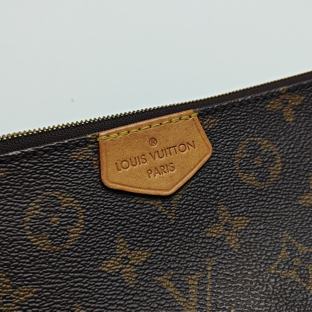 MULTI Monogram Coated Canvas Brown
