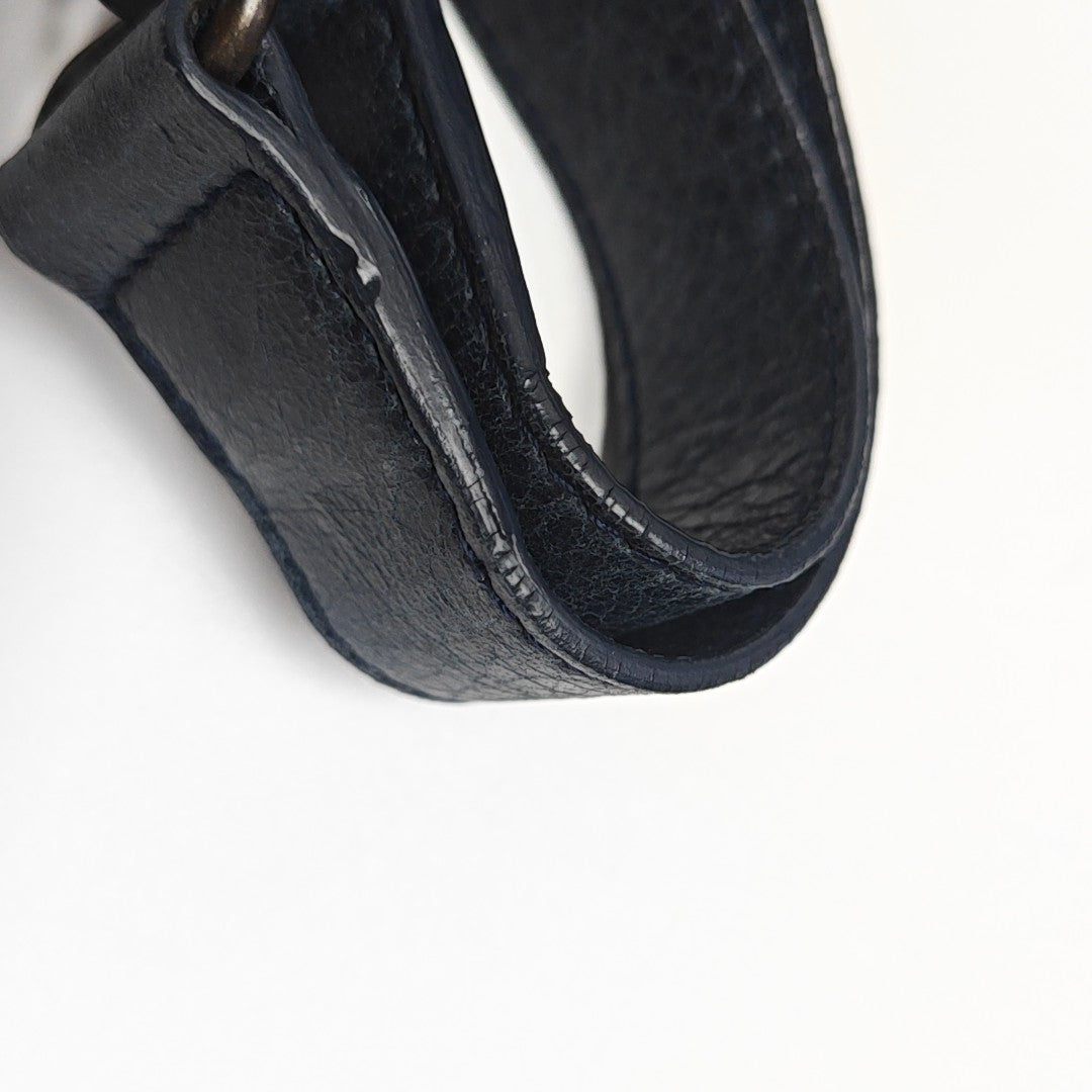 Classic City Medium Calfskin Blue