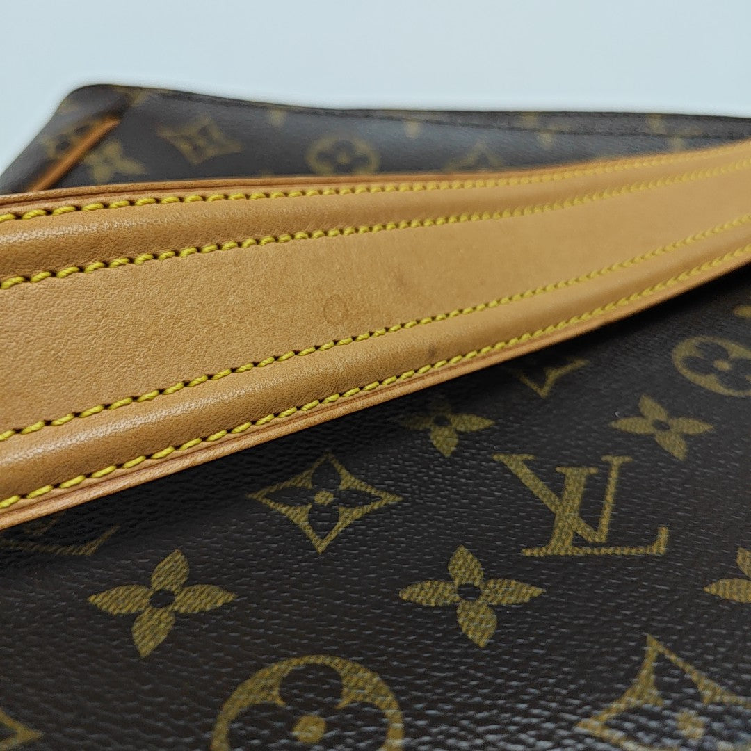 VIVA CITE Monogram Coated Canvas Brown