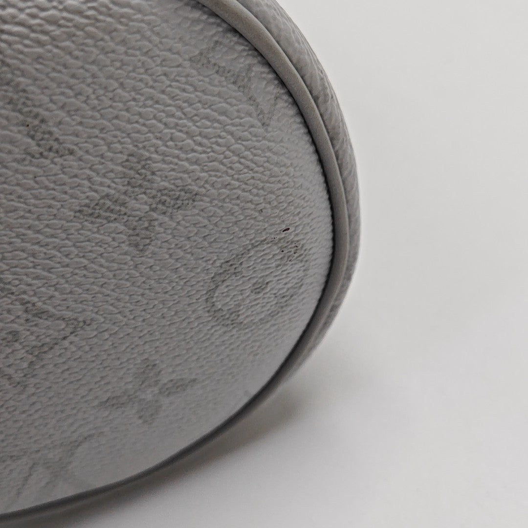 CHALK Monogram Coated Canvas Gray