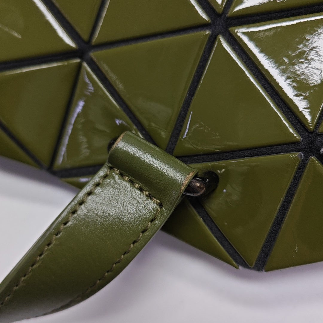 Special Material Shoulder Bag Green