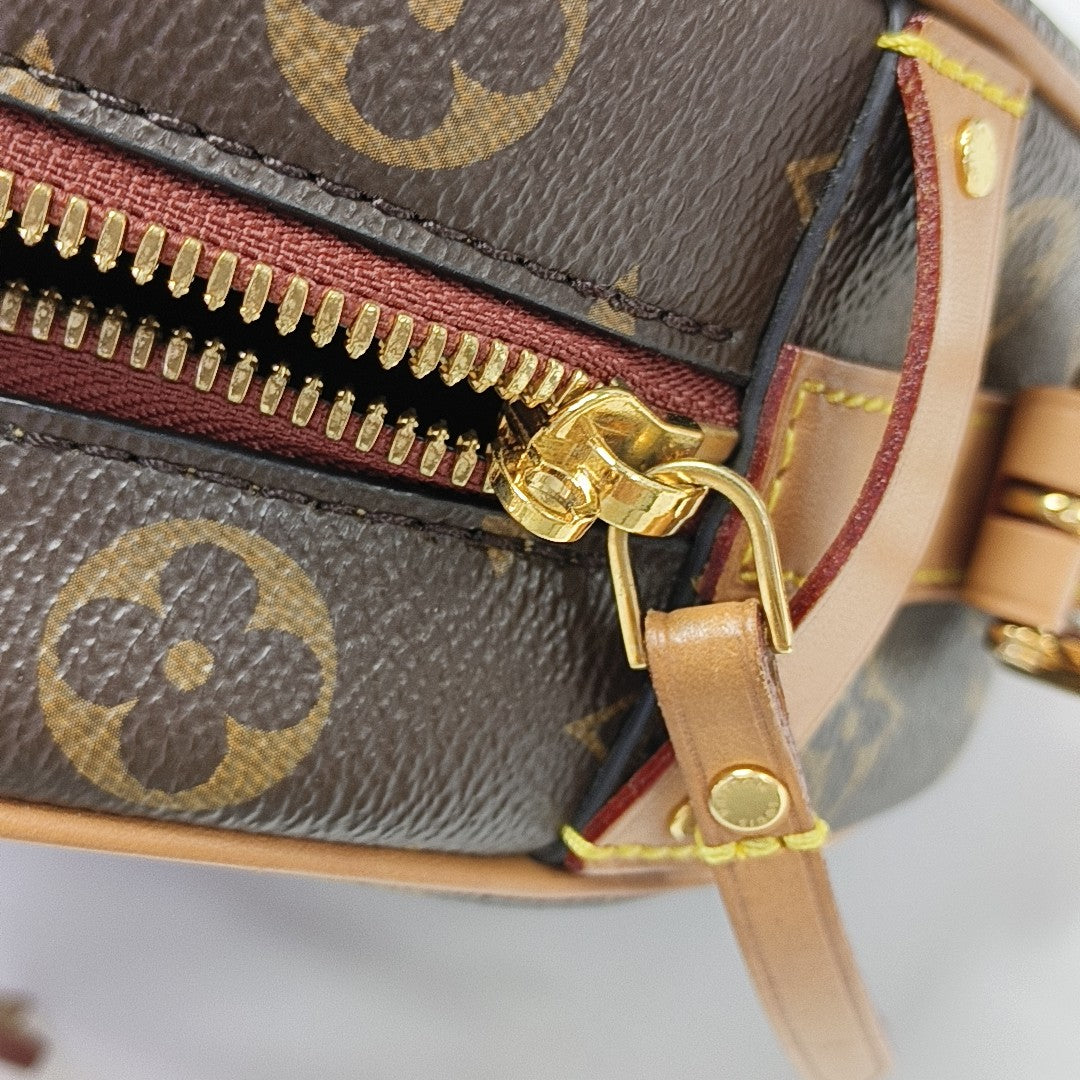BOITE CHAPEAU MM Monogram Coated Canvas Brown