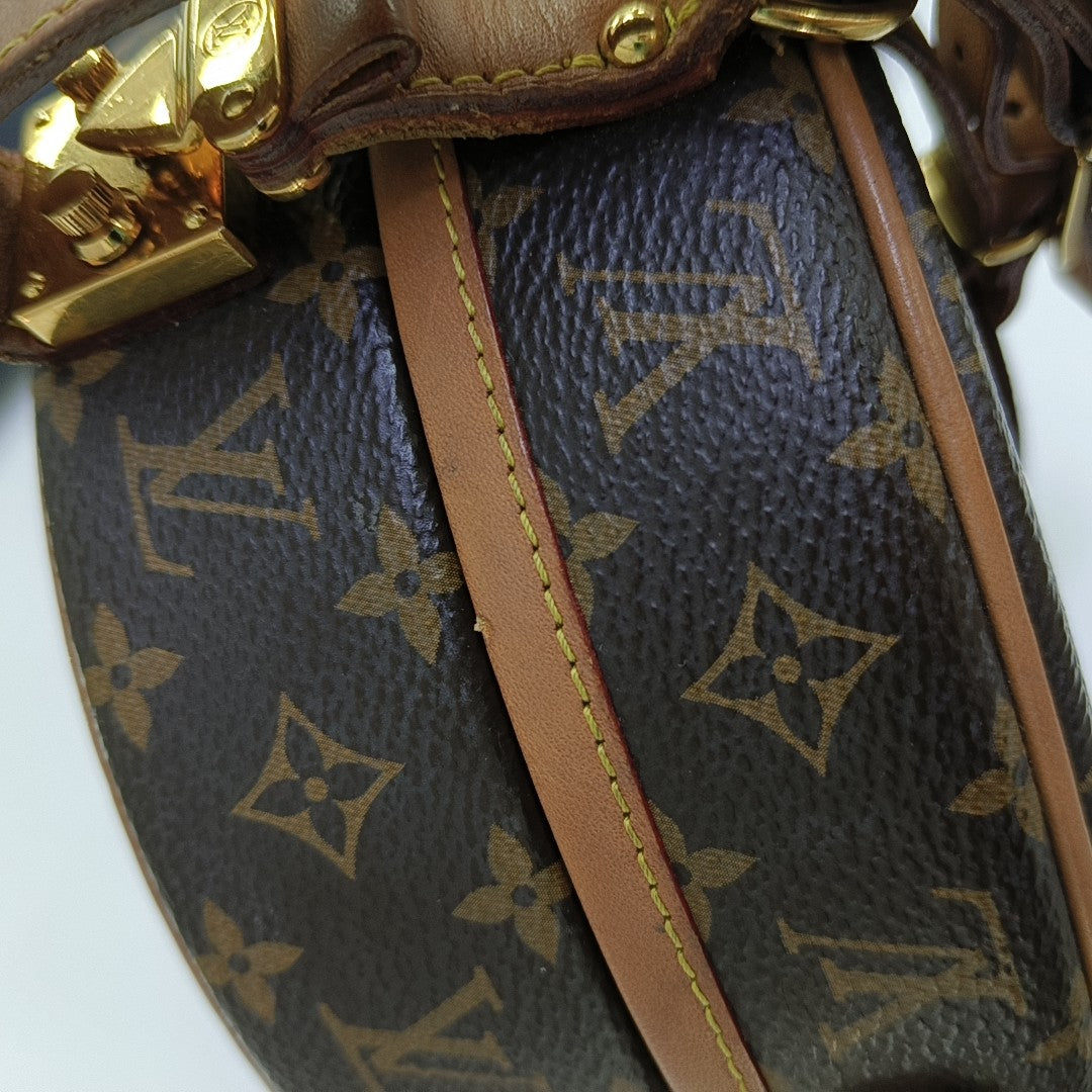 BOITE CHAPEAU PM Monogram Coated Canvas Brown