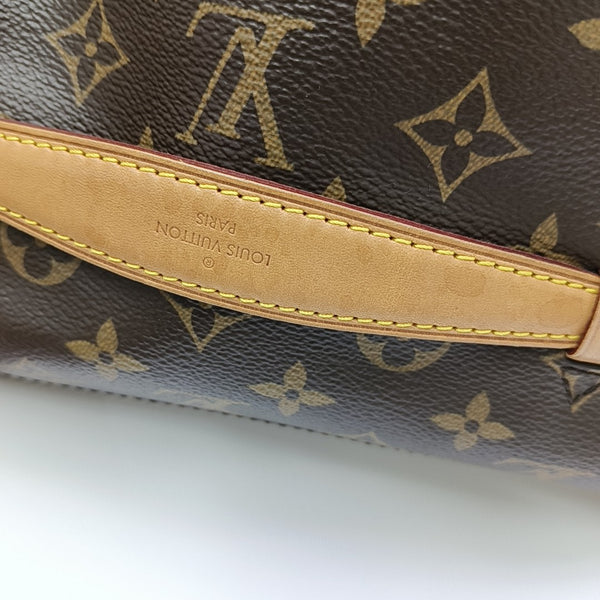 BUMBAG Monogram Coated Canvas Brown