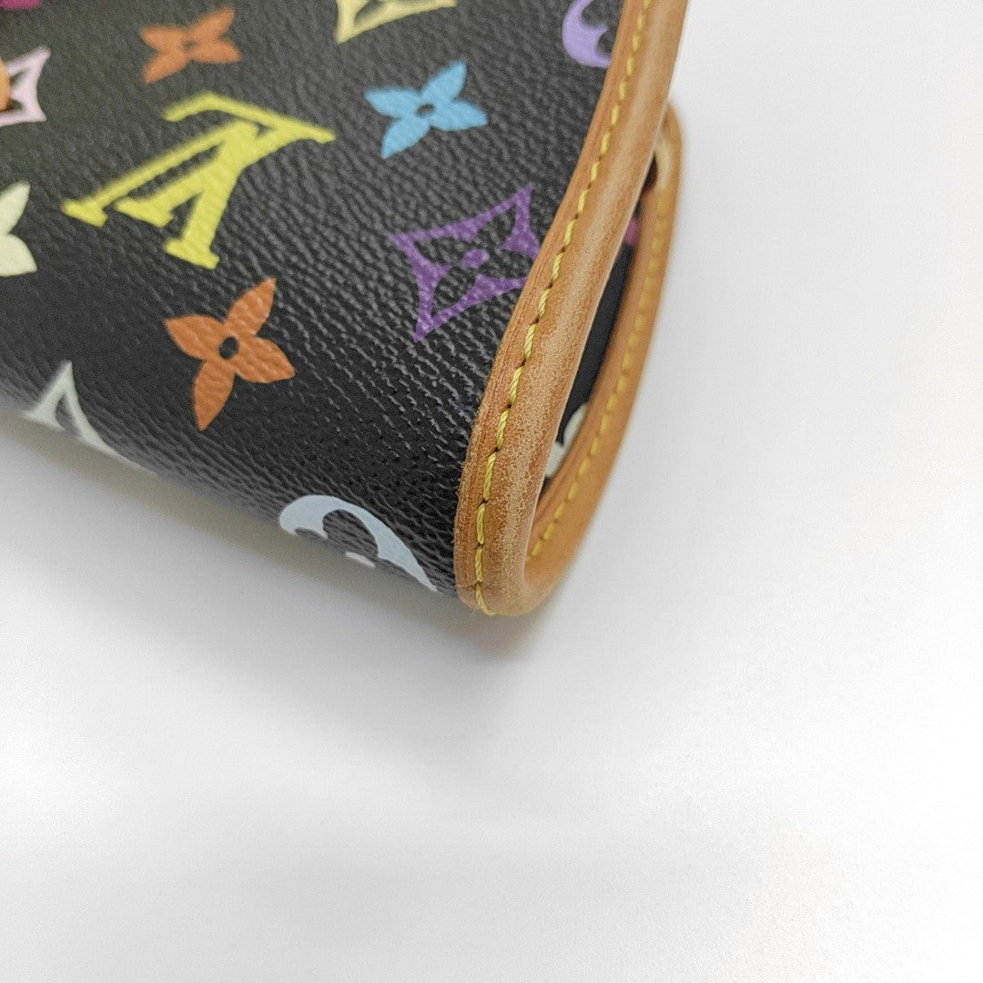 LV × TM SHIRLEY Monogram Coated Canvas Black