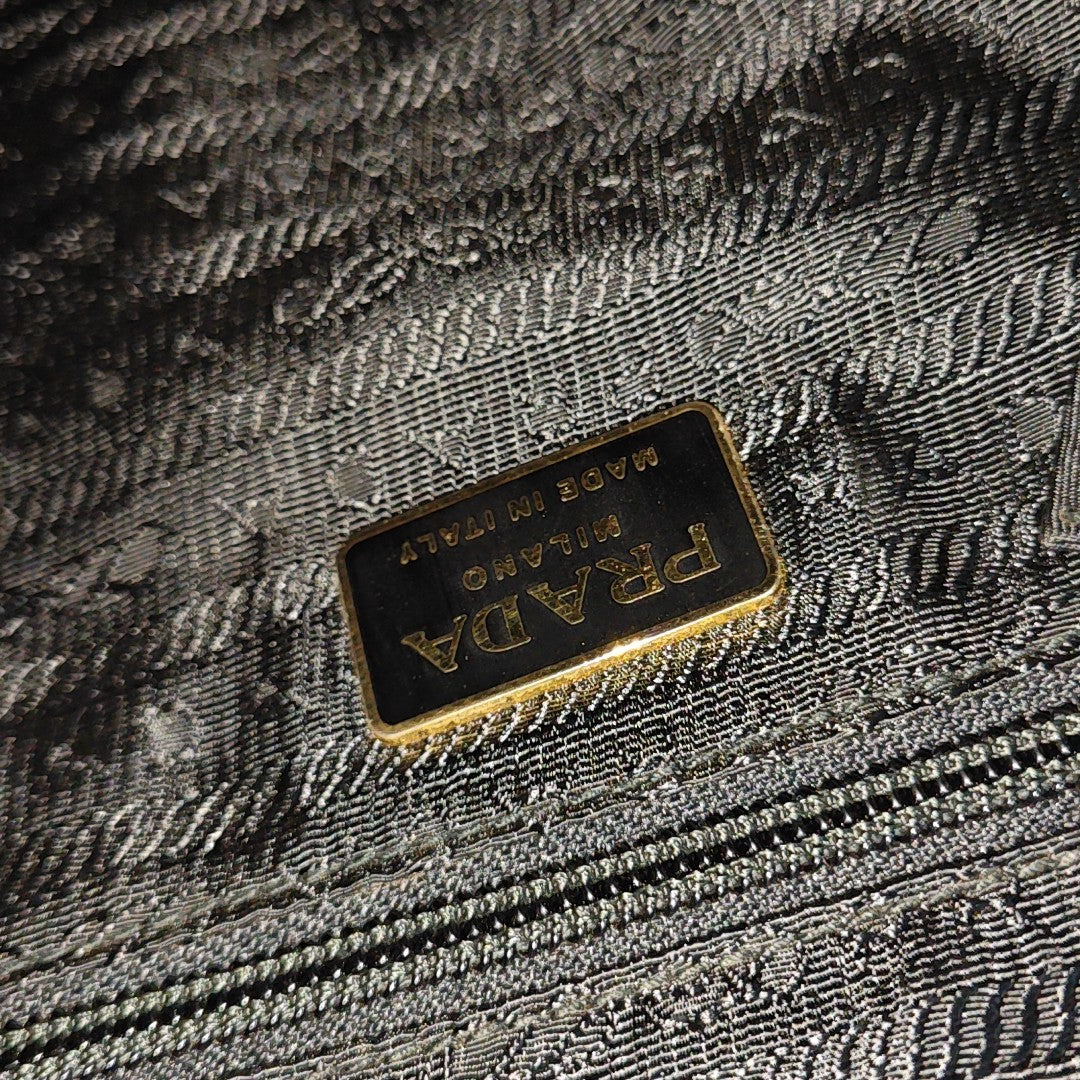 Re-Edition 1995 Chaîne Quilted Nylon Black
