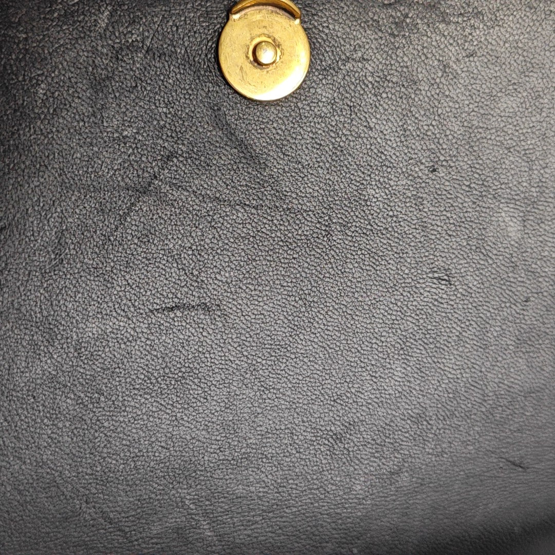 Hourglass Small Calfskin Black