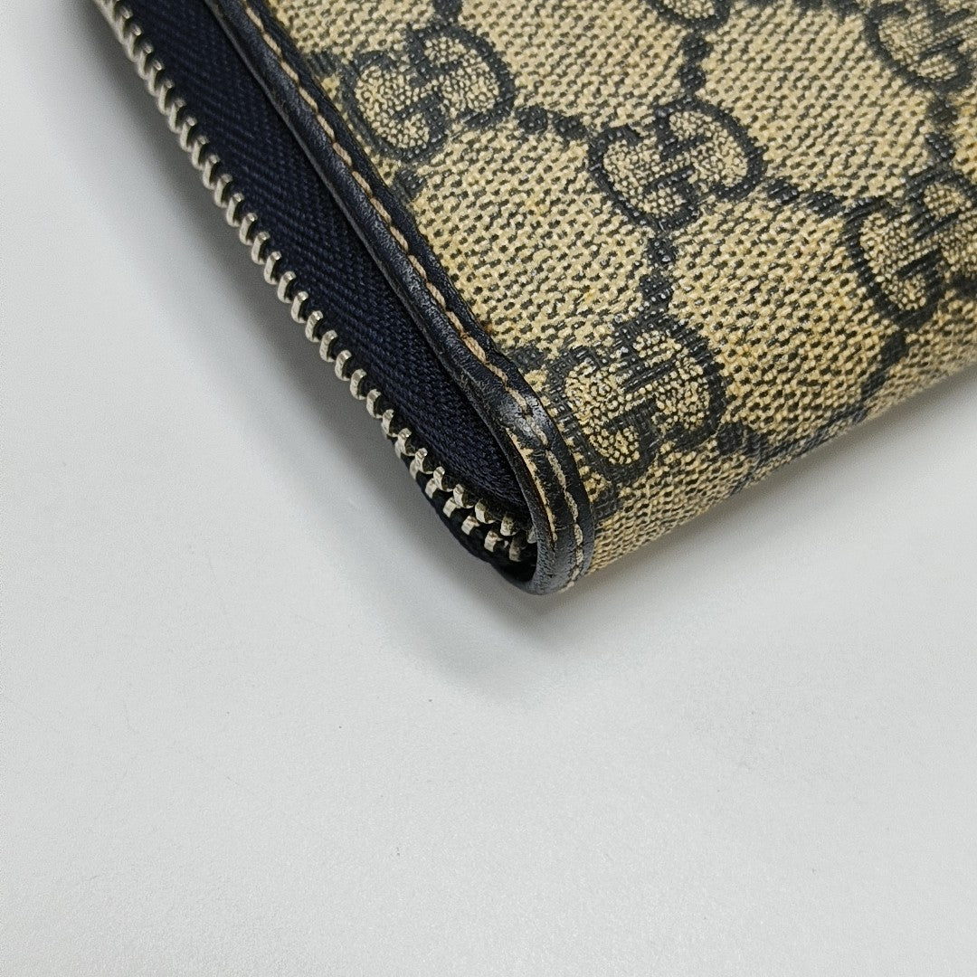 Monogram Coated Canvas Wallet Beige