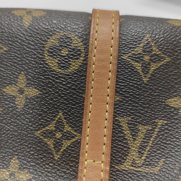 MARELLE Monogram Coated Canvas Brown