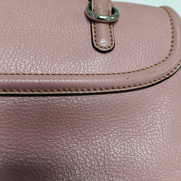 Calfskin Shoulder Bag Pink
