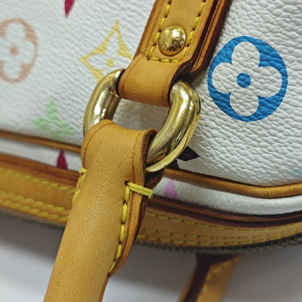 LV × TM PRISCILLA Monogram Coated Canvas White