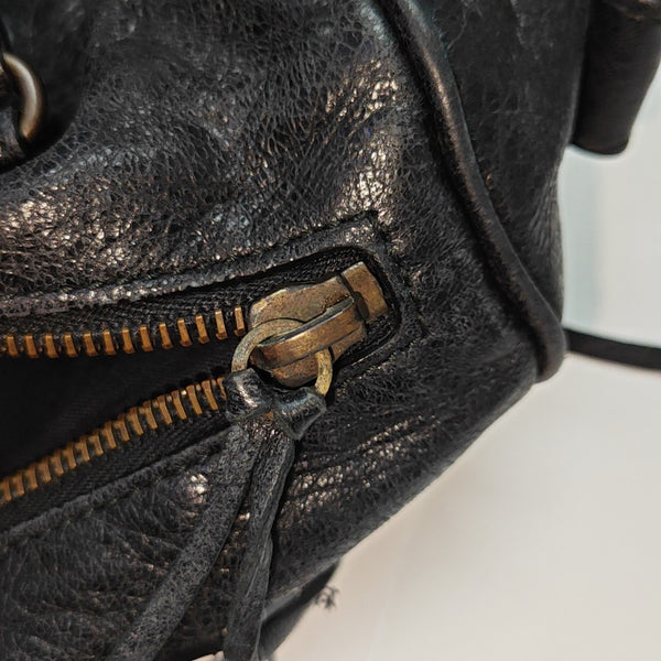 Twiggy Lambskin Black