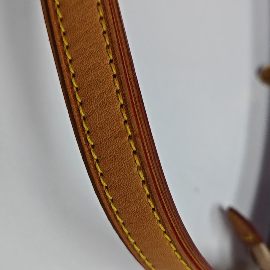 LV × TM ELIZA Monogram Coated Canvas White