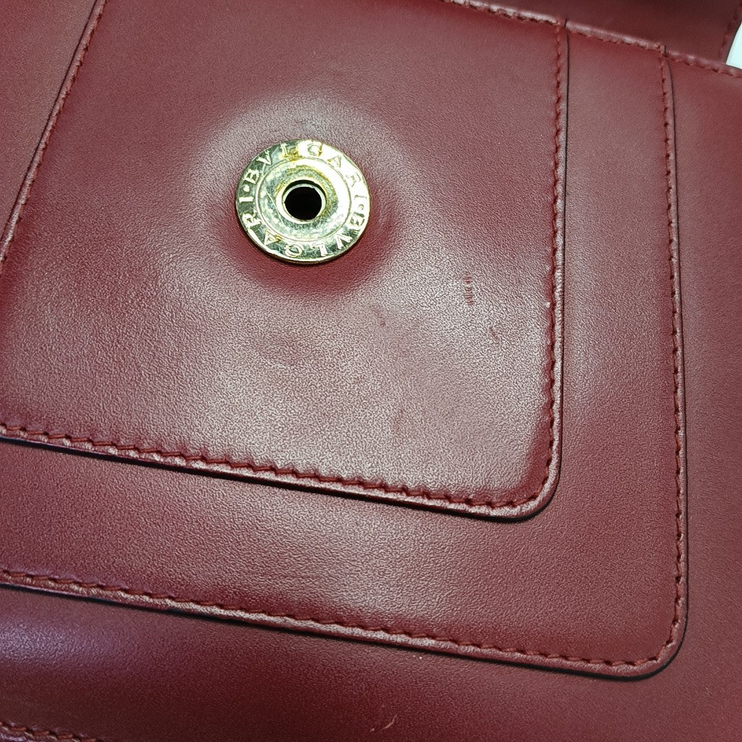 SERPENTI FOREVER Small Calfskin Red