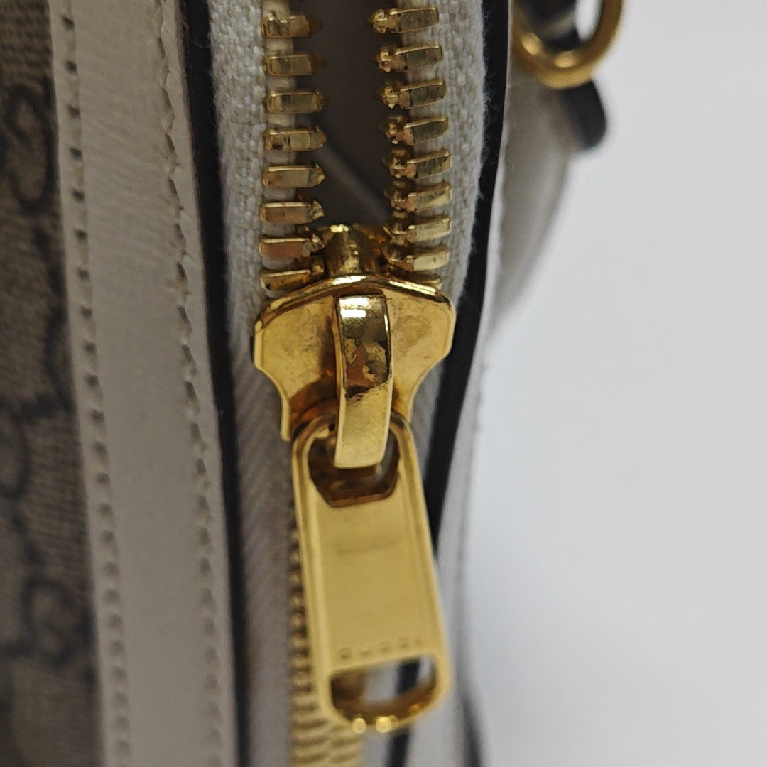 Horsebit 1955 Mini Coated Canvas Beige