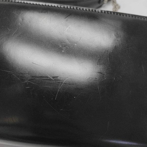 Calfskin Shoulder Bag Black