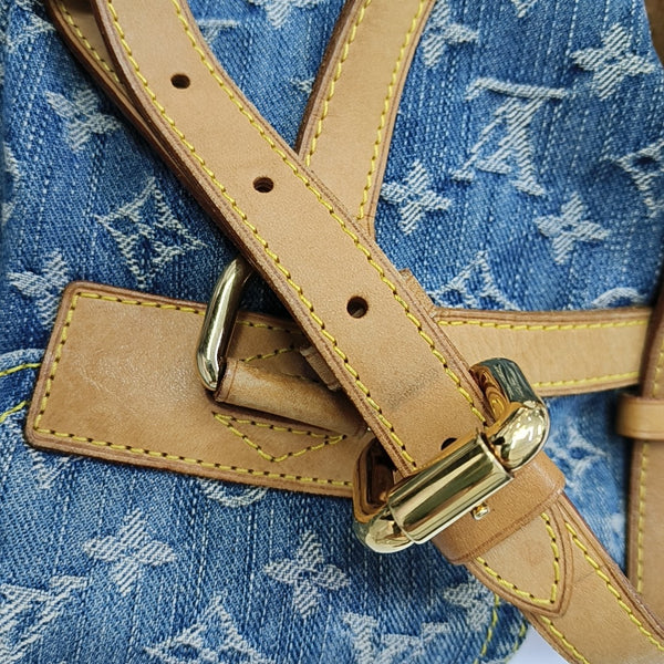 SAC AD Monogram Denim Blue