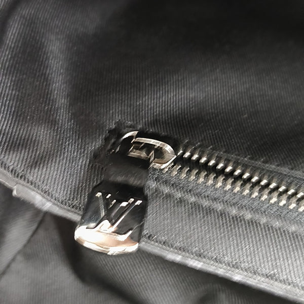VOYAGER PM Monogram Coated Canvas Black