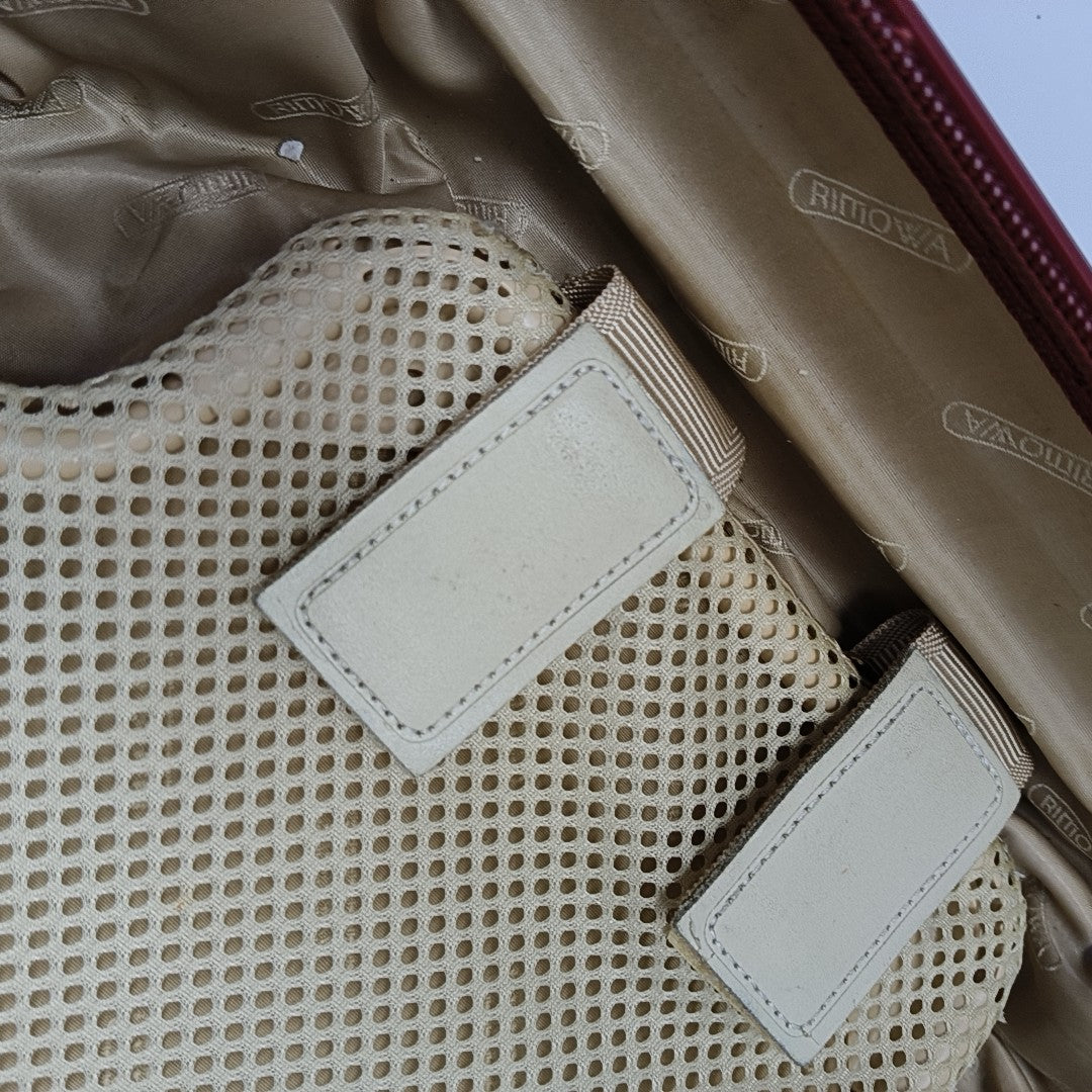 Special Material Luggage Red