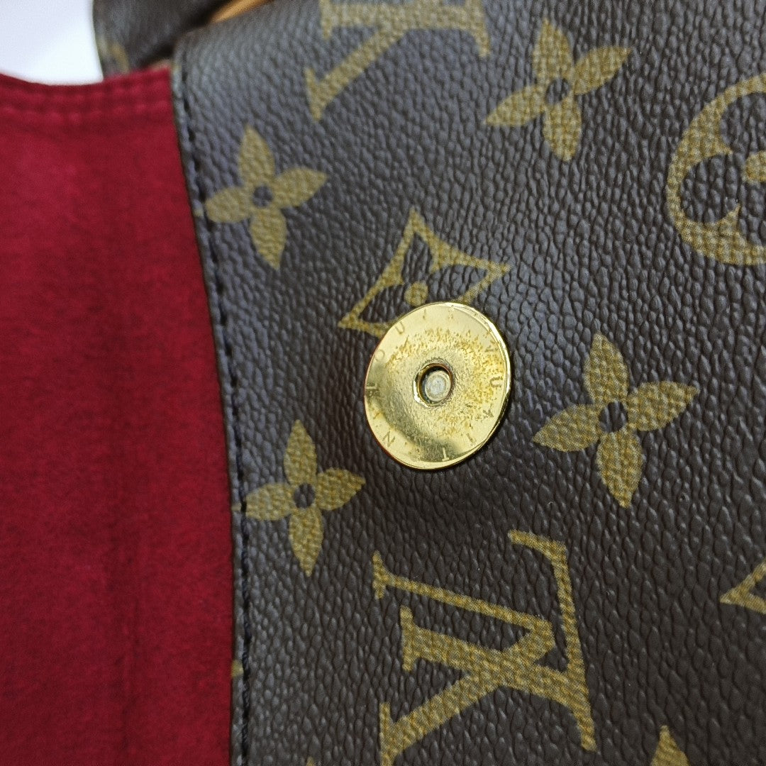 VIVA CITE Monogram Coated Canvas Brown
