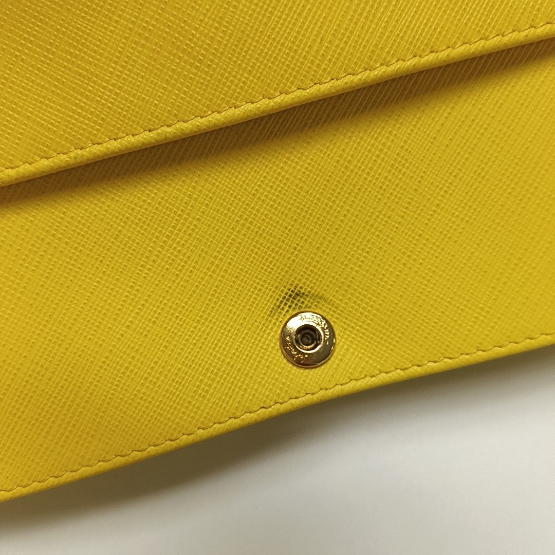 Ginny Calfskin Yellow