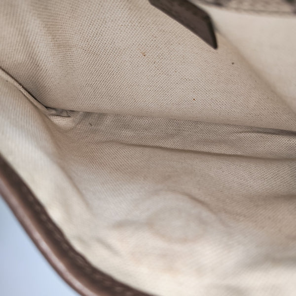 Neo Vintage Monogram Coated Canvas Beige
