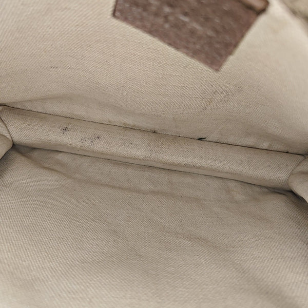Neo Vintage Large Monogram Coated Canvas Brown