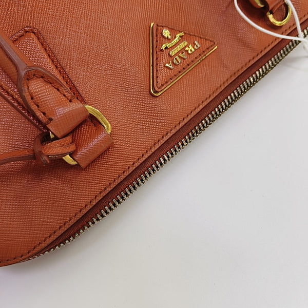 Promenade Saffiano Calfskin Orange
