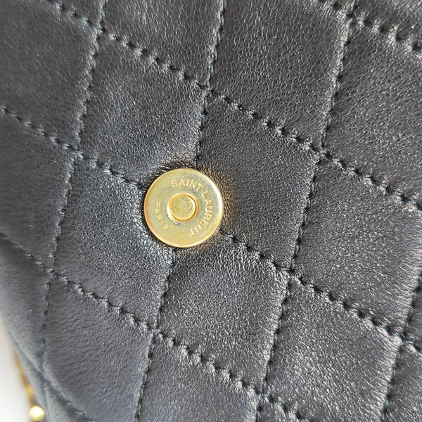 NOLITA Mini Quilted Lambskin Black