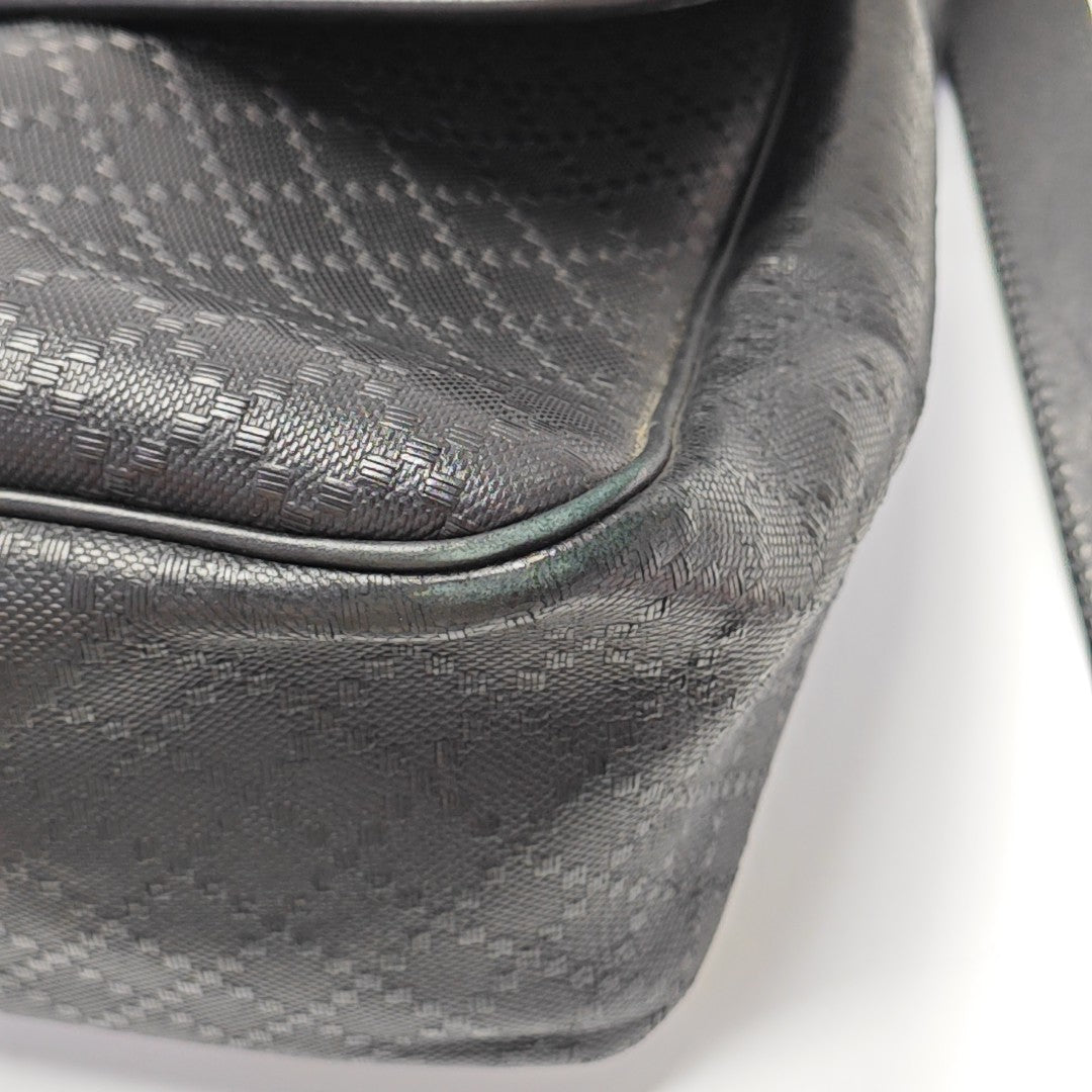 GG Imprime Calfskin Black