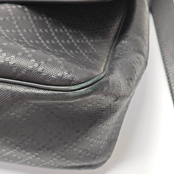 GG Imprime Calfskin Black
