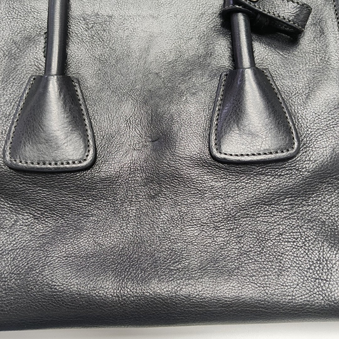 Glace Calf Calfskin Black