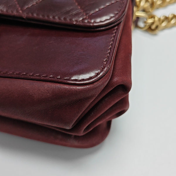 Quilted Calfskin Red