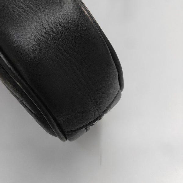 GG Marmont Super Mini Quilted Calfskin Black