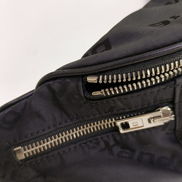 Fabric Belt Bag Black