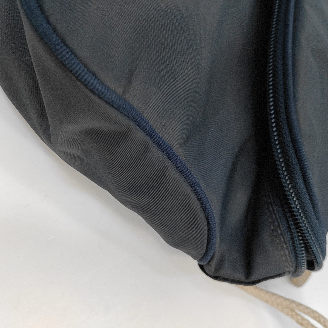 Nylon Crossbody Bag Blue
