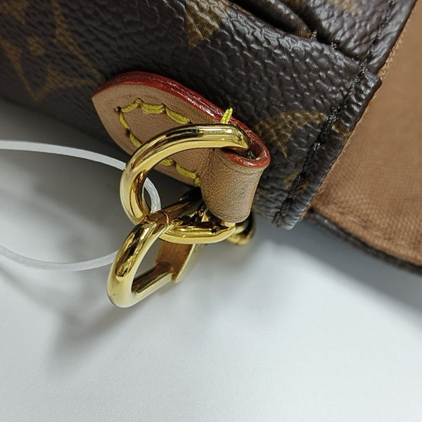 IVY Monogram Coated Canvas Brown