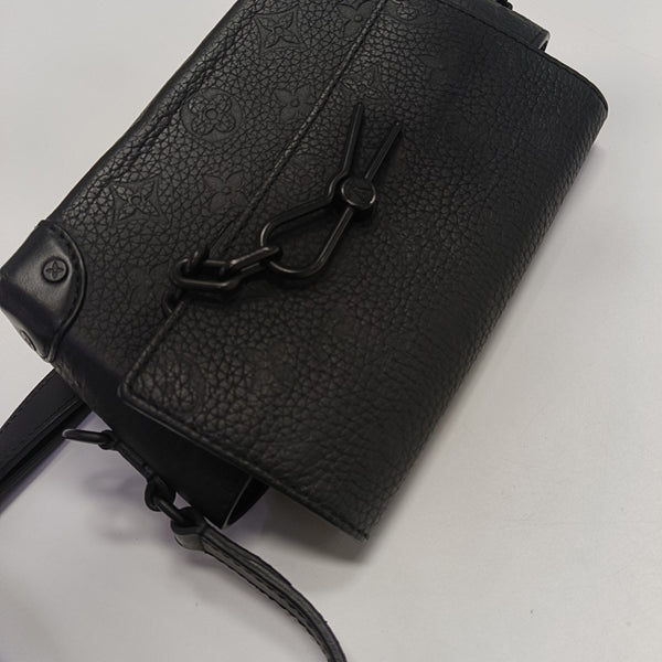 SOFT TRUNK Mini Monogram Calfskin Black