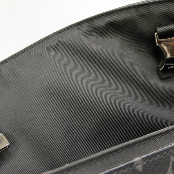 VOYAGER PM Monogram Coated Canvas Black