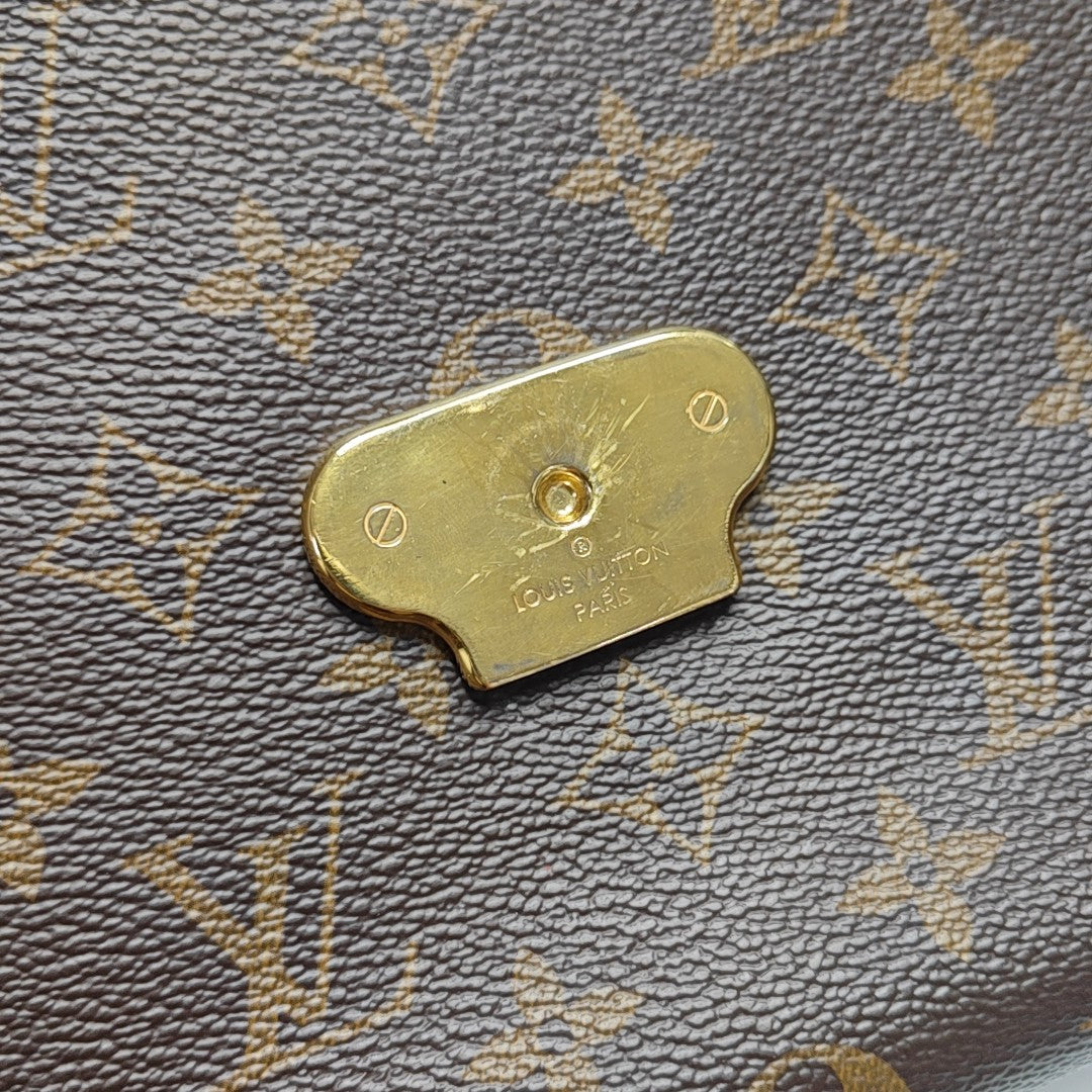 SAINT PLACIDE Monogram Coated Canvas Brown