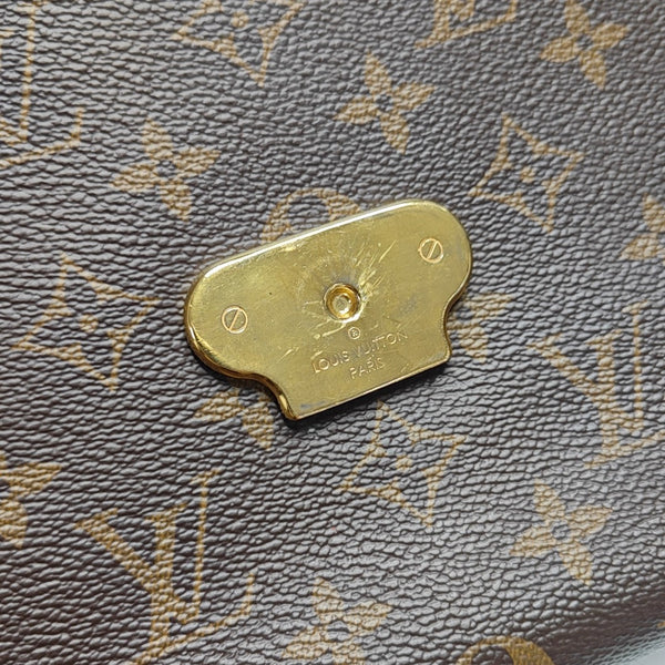 SAINT PLACIDE Monogram Coated Canvas Brown