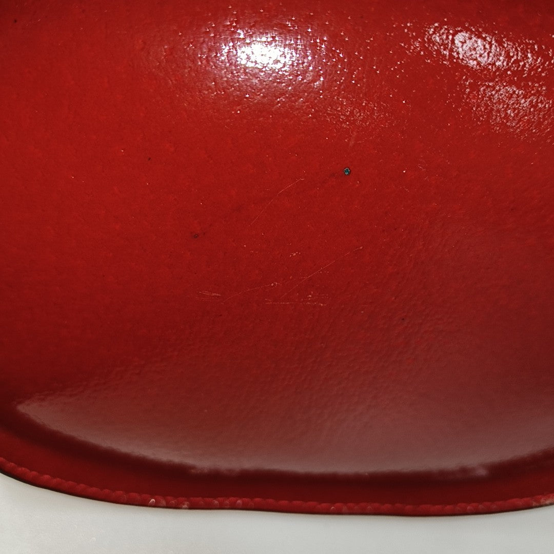 Calfskin Bucket Bag Red