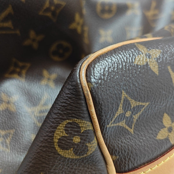 SPEEDY 25 Monogram Coated Canvas Brown