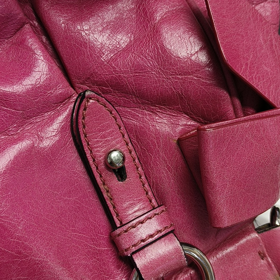 Bow Calfskin Pink