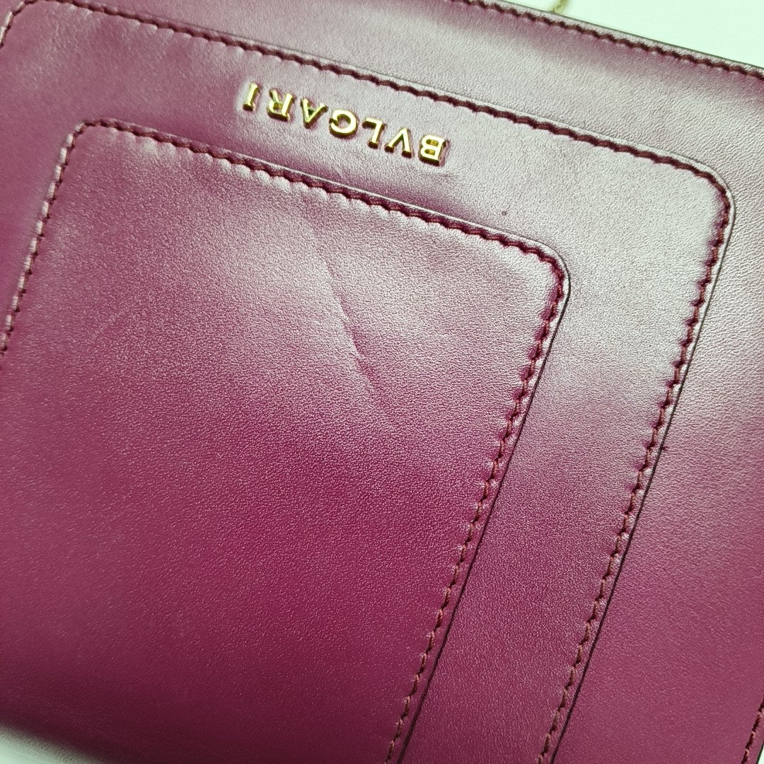 SERPENTI FOREVER Small Calfskin Red