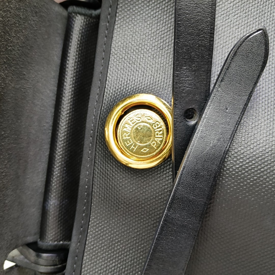 Herbag 31 Coated Canvas Black