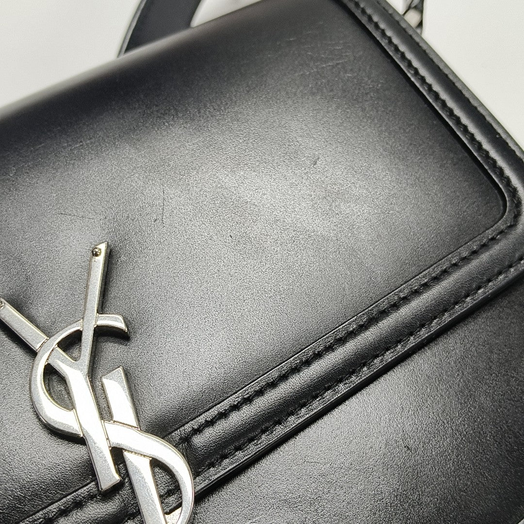 SOLFERINO Medium Calfskin Black