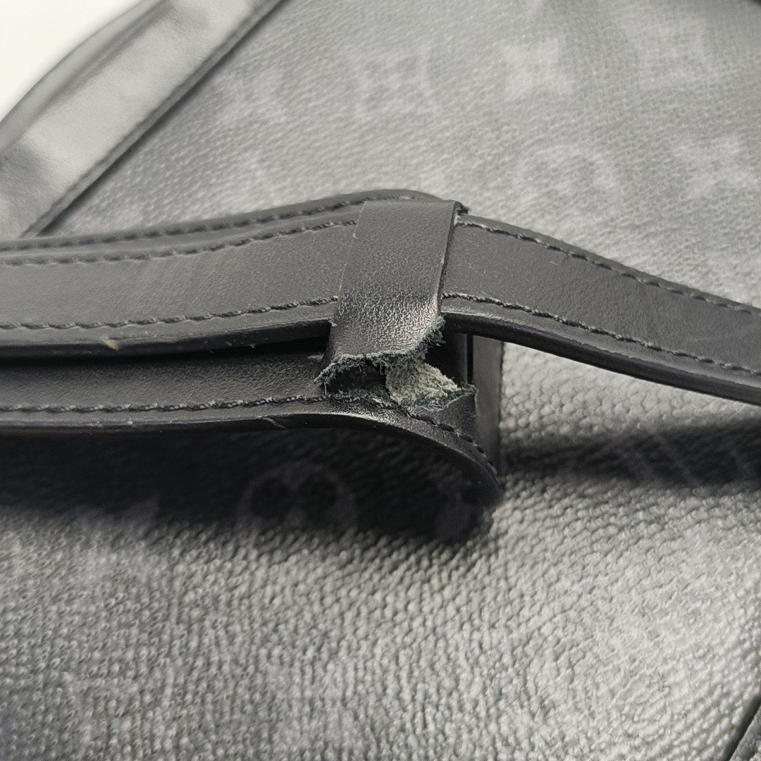SOFT TRUNK Monogram Coated Canvas Black