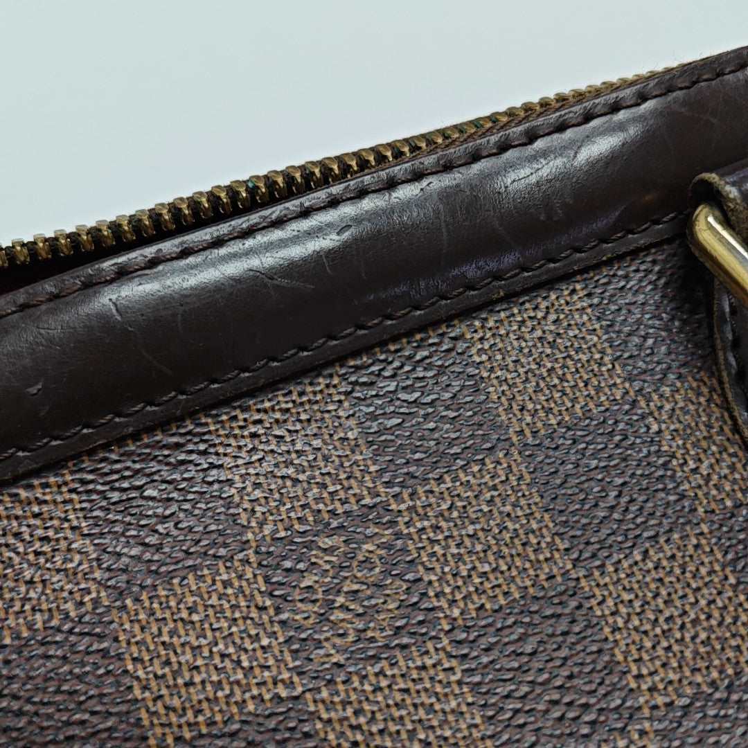 TREVI PM Damier Ebene Coated Canvas Brown