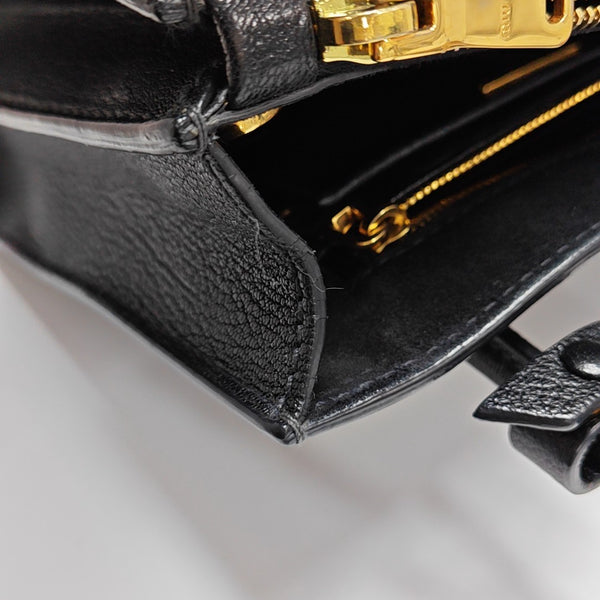 Calfskin Tote Bag Black